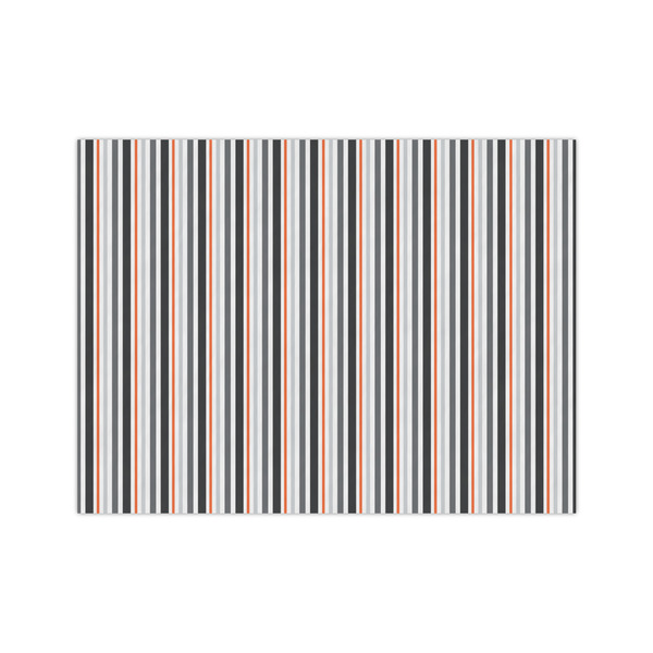 Custom Gray Stripes Tissue Paper Sheets - Medium - Lightweight