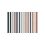 Gray Stripes Tissue Paper Sheets - Small - Lightweight