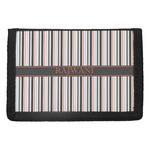 Gray Stripes Trifold Wallet (Personalized)