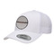 Gray Stripes Trucker Hat - White