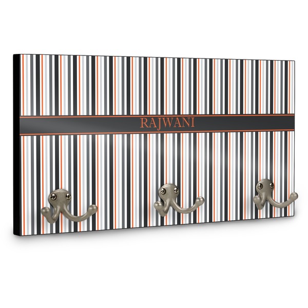 Gray Stripes Coat Hanger Main