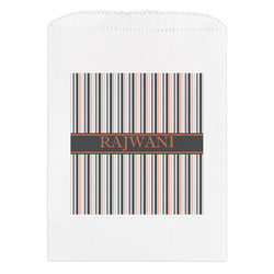 Gray Stripes Treat Bag (Personalized)
