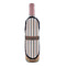 Gray Stripes Wine Bottle Apron - IN CONTEXT