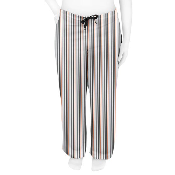 Gray Stripes Women's Pj on model - Front