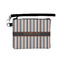 Gray Stripes Wristlet ID Cases - Front