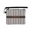 Gray Stripes Wristlet ID Case w/ Name or Text