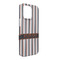 Gray Stripes iPhone Case - Plastic - iPhone 13 Pro Max (Personalized)