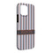 Gray Stripes iPhone 13 Pro Max Tough Case - Angle