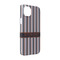 Gray Stripes iPhone 14 Case - Angle