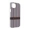 Gray Stripes iPhone 14 Pro Case - Angle