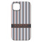 Gray Stripes iPhone 14 Pro Max Tough Case - Back