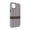 Gray Stripes iPhone 14 Tough Case - Angle