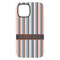 Gray Stripes iPhone 15 Pro Max Tough Case - Back