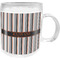 Grey Stripes Acrylic Kids Mug (Personalized)