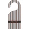Grey Stripes Door Hanger (Personalized)