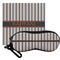 Gray Stripes Eyeglass Case & Cloth (Personalized)