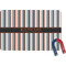 Grey Stripes Rectangular Fridge Magnet (Personalized)