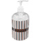 Grey Stripes Soap / Lotion Dispenser (Personalized)
