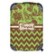 Green & Brown Toile & Chevron 13" Hard Shell Backpacks - FRONT