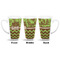 Green & Brown Toile & Chevron 16 Oz Latte Mug - Approval