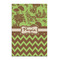 Green & Brown Toile & Chevron Posters - Matte - 20x30 (Personalized)