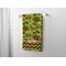 Green & Brown Toile & Chevron Bath Towel - LIFESTYLE