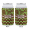 Green & Brown Toile & Chevron Can Sleeve - APPROVAL (single)