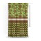Green & Brown Toile & Chevron Curtain - 50"x84" Panel