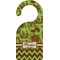 Green & Brown Toile & Chevron Door Hanger (Personalized)