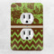 Green & Brown Toile & Chevron Electric Outlet Plate - LIFESTYLE