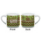 Green & Brown Toile & Chevron Espresso Cup - 6oz (Double Shot) (APPROVAL)