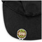 Green & Brown Toile & Chevron Golf Ball Marker Hat Clip - Main
