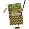 Green & Brown Toile & Chevron Golf Gift Kit (Full Print)