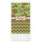 Green & Brown Toile & Chevron Guest Paper Towels - Full Color (Personalized)