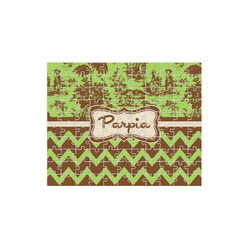 Green & Brown Toile & Chevron 110 pc Jigsaw Puzzle (Personalized)