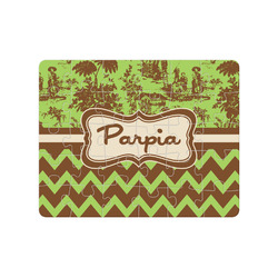 Green & Brown Toile & Chevron Jigsaw Puzzles (Personalized)