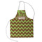 Green & Brown Toile & Chevron Kid's Aprons - Small Approval