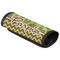 Green & Brown Toile & Chevron Luggage Handle Cover (Personalized)