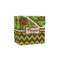Green & Brown Toile & Chevron Party Favor Gift Bags (Personalized)