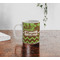 Green & Brown Toile & Chevron Personalized Coffee Mug - Lifestyle