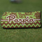 Green & Brown Toile & Chevron Putter Cover - Front