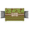 Green & Brown Toile & Chevron Tablecloth - 58"x58" (Personalized)
