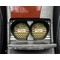 Green & Brown Toile & Chevron Sandstone Car Coaster - In Cup Holder