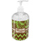 Green & Brown Toile & Chevron Acrylic Soap & Lotion Bottle (Personalized)