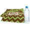 Green & Brown Toile & Chevron Sports & Fitness Towel (Personalized)