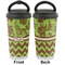 Green & Brown Toile & Chevron Stainless Steel Travel Cup - Apvl