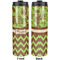 Green & Brown Toile & Chevron Stainless Steel Tumbler 20 Oz - Approval