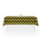 Green & Brown Toile & Chevron Tablecloths (58"x102") - MAIN