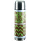 Green & Brown Toile & Chevron Stainless Steel Thermos (Personalized)