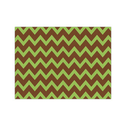 Green & Brown Toile & Chevron Medium Tissue Papers Sheets - Heavyweight